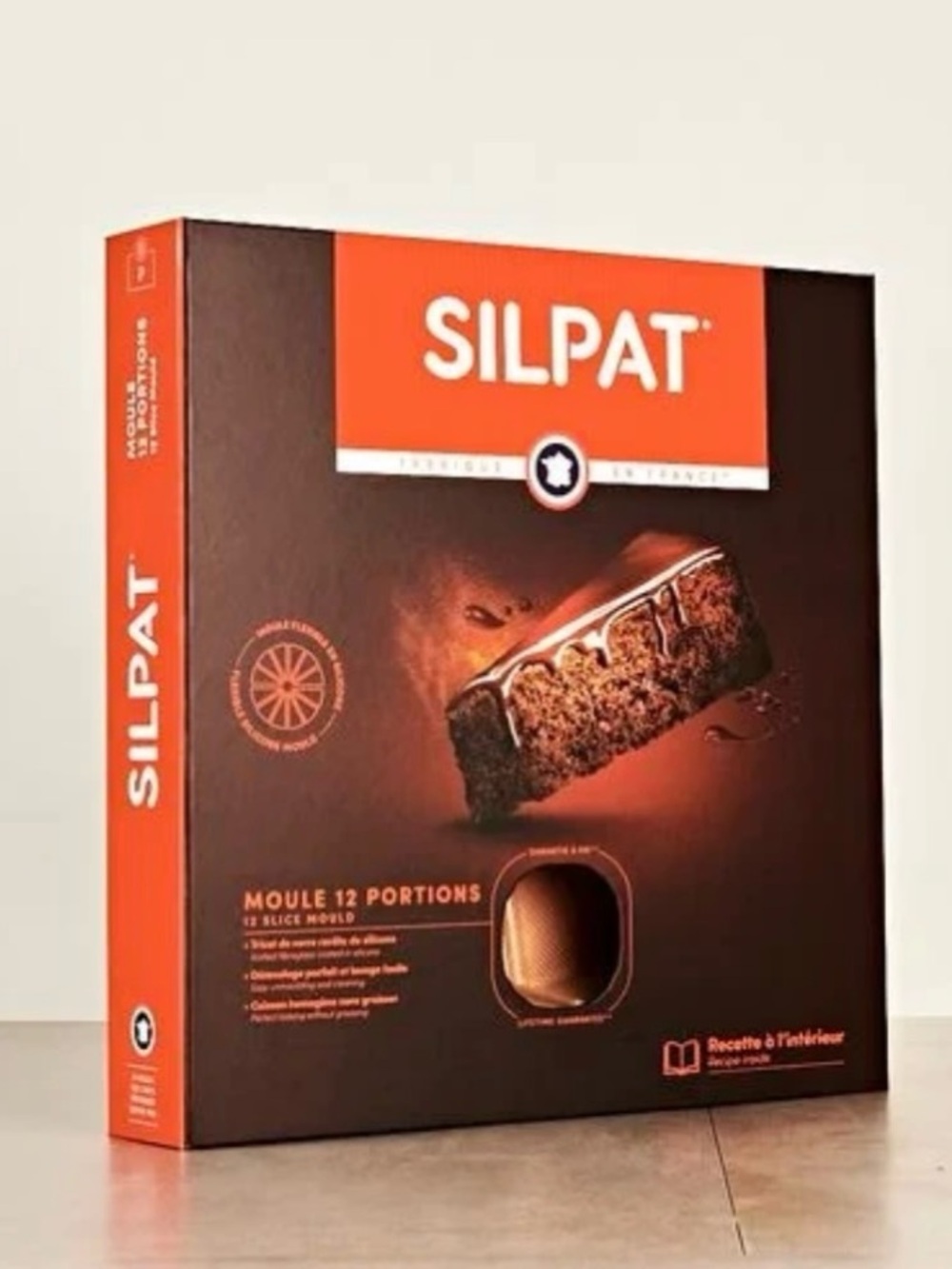 Silpat 12 Slice Mould Professional Cake Pan, Quality Silicone, France, NEW! $65